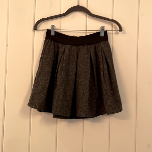Skirt, charcoal grey with with black elastic waste band. - Picture 1 of 1